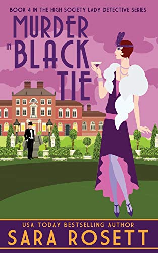 Book Cover Murder in Black Tie (1920s High Society Lady Detective Mystery)