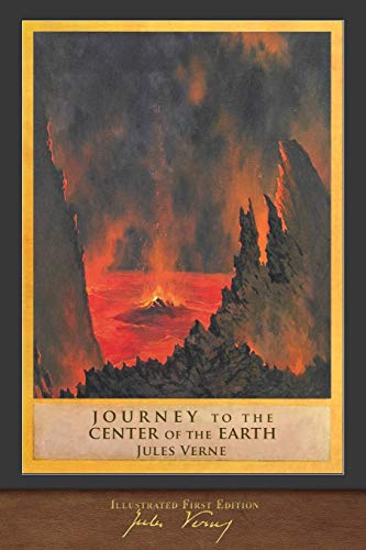 Book Cover Journey to the Center of the Earth (Illustrated First Edition): 100th Anniversary Collection with Foreword