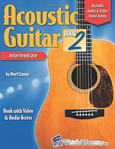 Book Cover Acoustic Guitar Book 2: with Video & Audio Access (Acoustic Guitar Lessons)