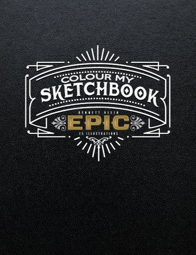 Book Cover Colour My Sketchbook EPIC