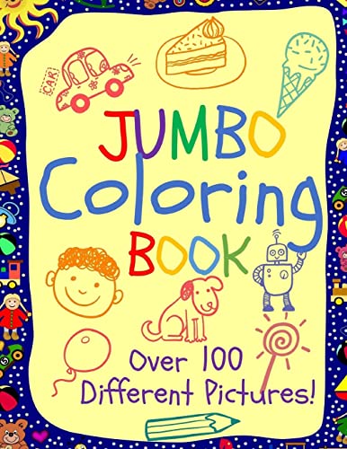 Book Cover Jumbo Coloring Book: Jumbo Coloring Books for Kids: Giant Coloring Book for Children: Super Cute Coloring Book for Boys and Girls (Jumbo Coloring and Activity Books)