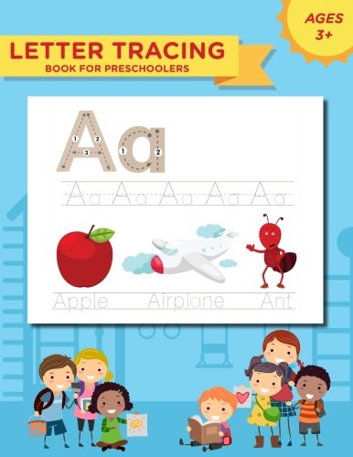 Book Cover Letter Tracing Book for Preschoolers: Handwriting Workbook and Practice for Kids Ages 3-5