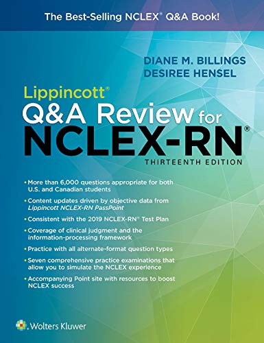 Book Cover Lippincott Q&A Review for NCLEX-RN (Lippincott's Review For NCLEX-RN)