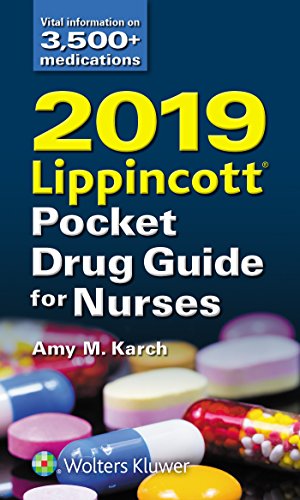 Book Cover 2019 Lippincott Pocket Drug Guide for Nurses