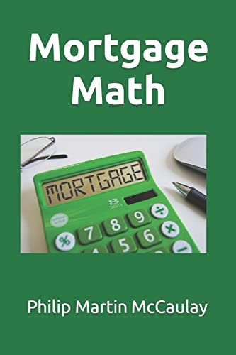 Book Cover Mortgage Math (Math Books)