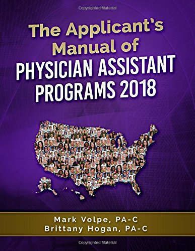 Book Cover The Applicant's Manual of Physician Assistant Programs