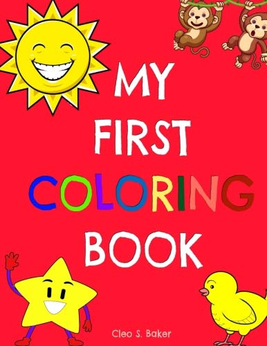 Book Cover My First Coloring Book