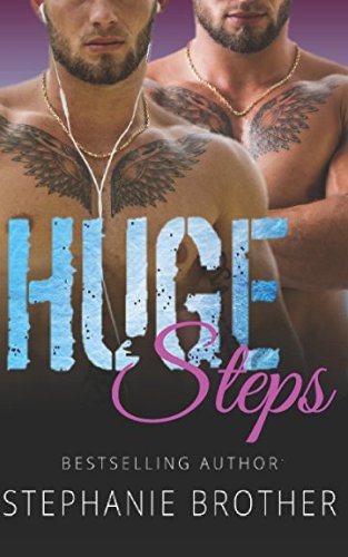 Book Cover HUGE STEPS: A TWIN MFM MENAGE STEPBROTHER ROMANCE (HUGE SERIES)