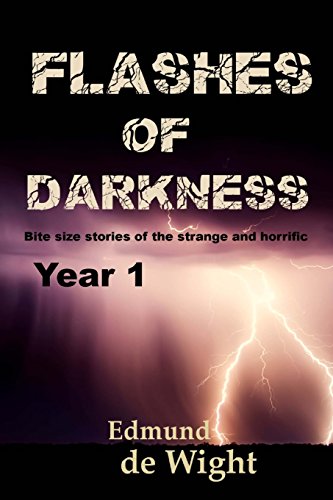 Book Cover Flashes of Darknes - Year 1: Bite size stories of the strange and horrific (Flashes of Darkness) (Volume 1)