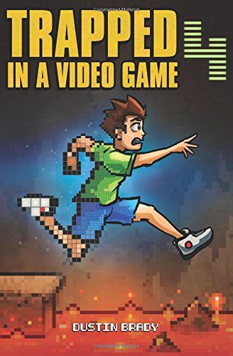Book Cover Trapped in a Video Game
