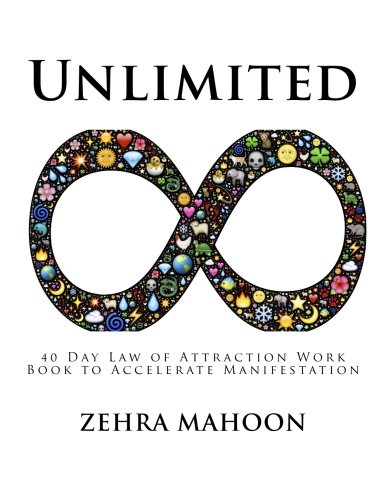 Book Cover Unlimited (Large Format): 40 Day Law of Attraction Work Book to Accelerate Manifestation, Large Format