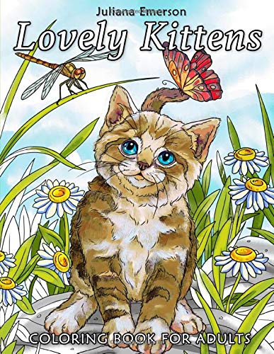 Book Cover Lovely Kittens Coloring Book for Adults