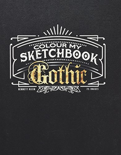Book Cover Colour My Sketchbook Gothic