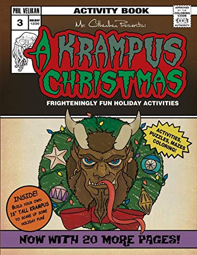 Book Cover Mr. Cthuhlu presents: A Krampus Christmas: Frighteningly fun holiday activities (Mr. Cthulhu Presents:) (Volume 3)