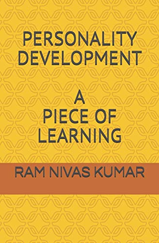 Book Cover PERSONALITY DEVELOPMENT A Piece of Learning