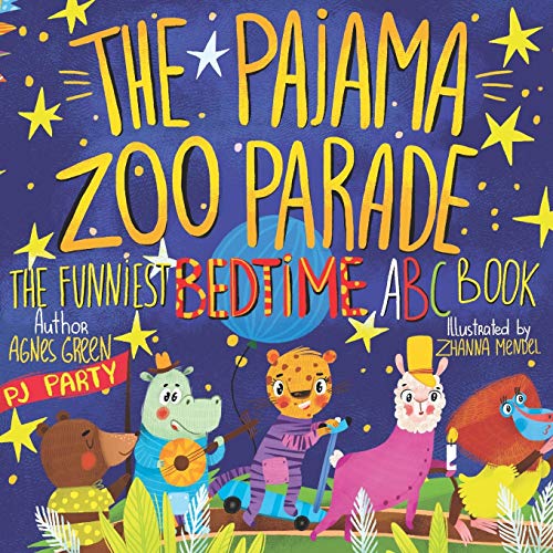 Book Cover The Pajama Zoo Parade: The Funniest Bedtime ABC Book (The Funniest ABC Books)