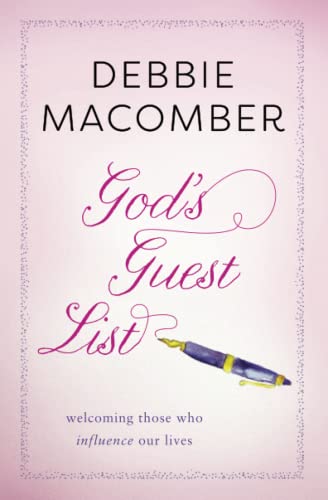 Book Cover God's Guest List: Welcoming Those Who Influence Our Lives
