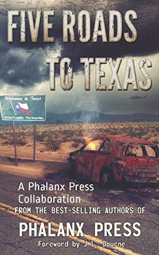 Book Cover Five Roads To Texas: A Phalanx Press Collaboration