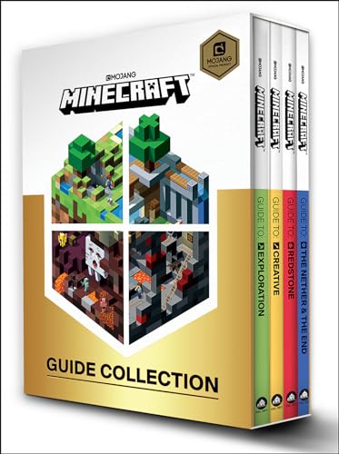 Book Cover Minecraft: Guide Collection 4-Book Boxed Set: Exploration; Creative; Redstone; The Nether & the End