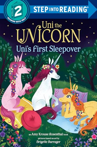 Book Cover Uni the Unicorn Uni's First Sleepover (Step into Reading)