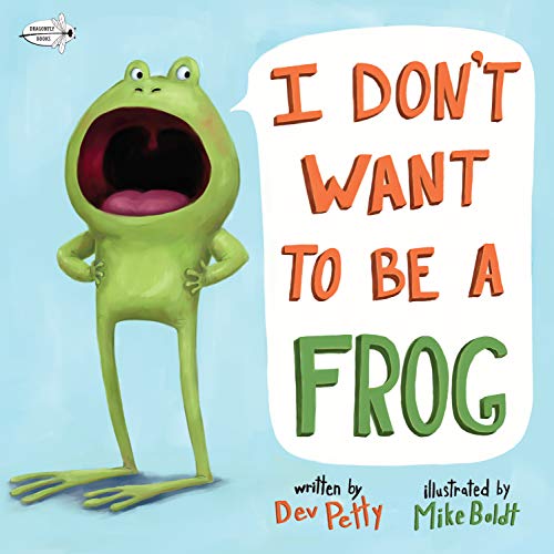 Book Cover I Don't Want to Be a Frog
