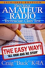 Book Cover Technician Class 2018-2022: Pass Your Amateur Radio Technician Class Test - The Easy Way (Easywayhambooks)