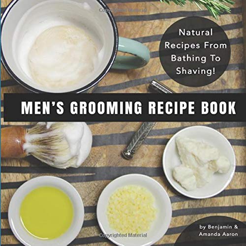 Book Cover Men's Grooming Recipe Book
