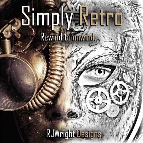 Book Cover Simply Retro: Adult steampunk coloring book
