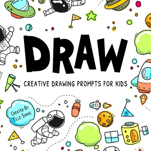 Book Cover DRAW - Creative Drawing Prompts for Kids