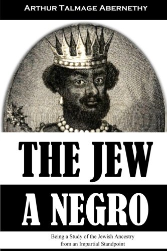 Book Cover The Jew a Negro: Being a Study of the Jewish Ancestry from an Impartial Standpoint