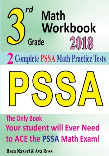 Book Cover 3rd Grade PSSA Math Workbook 2018: The Most Comprehensive Review for the Math Section of the PSSA TEST