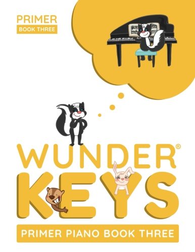 Book Cover WunderKeys Primer Piano Book Three