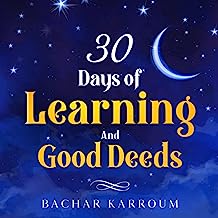 Book Cover 30 days of learning and good deeds: (Islamic books for kids)