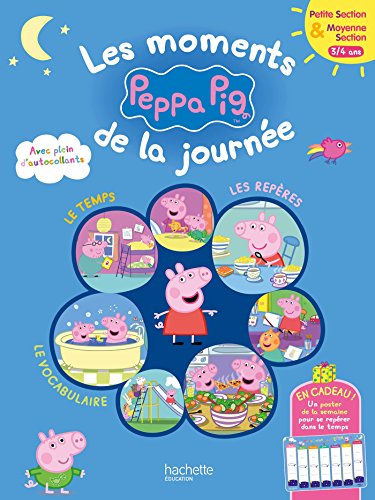 Les moments de la journée avec Peppa PS-MS