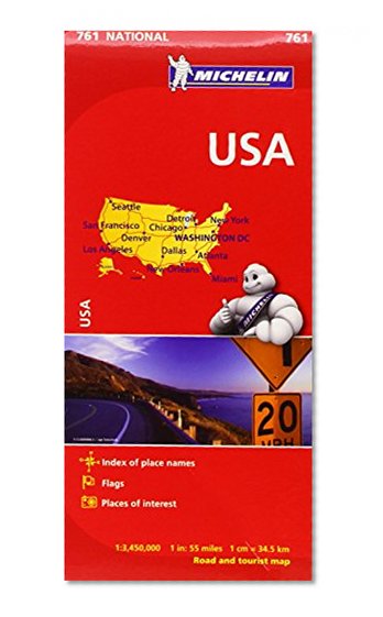 Book Cover Michelin USA Road Map 761 (Maps/Country (Michelin))