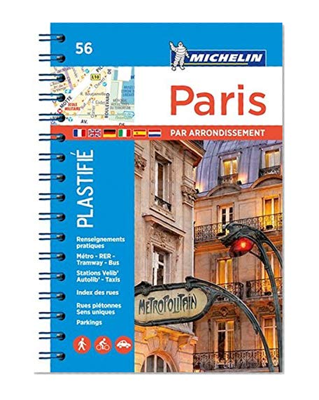 Plan Paris par arrondissements Michelin
