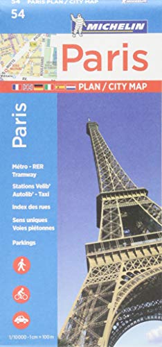 Book Cover Paris - Michelin City Plan 54: City Plans (Michelin City Plans, 54)