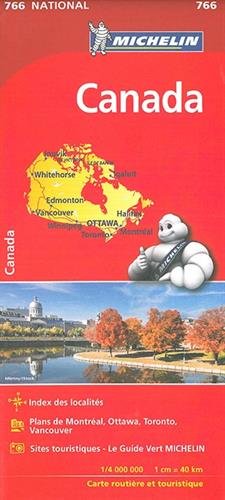 Carte NATIONAL Canada Michelin