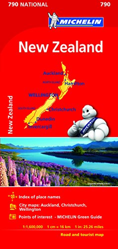 Michelin New Zealand Map # 790 (Michelin National, 790)