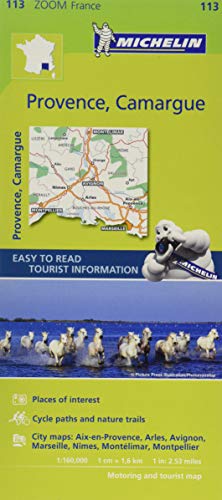 Michelin Provence, Camargue Zoom Map 113 (Michelin Zoom Maps)