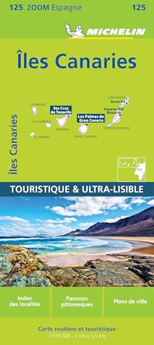 Carte Zoom 125 Iles Canaries [ Zoom Map Canary Islands ] (French Edition)