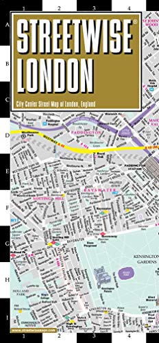 Book Cover Streetwise London Map - Laminated City Center Street Map of London, England (Michelin Streetwise Maps)