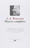 Rousseau - Oeuvres Completes, Tome 1 - Les Confessions Autres textes autobiographiques [Bibliotheque de la Pleiade] (French Edition)
