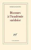 Discours à l'Académie suédoise (French Edition)