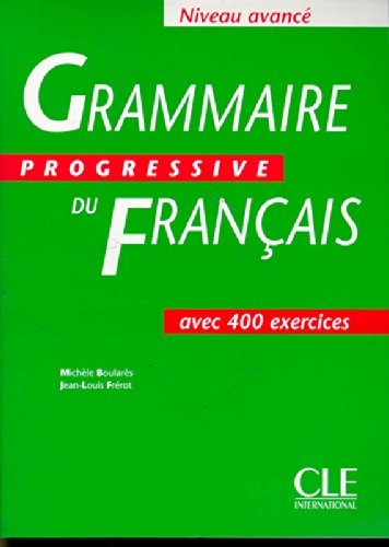 Book Cover Grammaire Progressive du Français: Niveau Avancé (French Edition)
