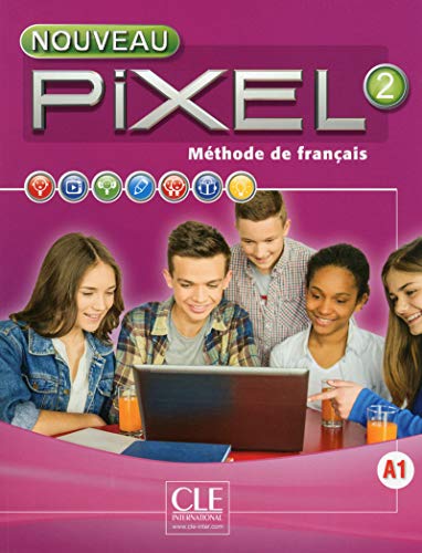 Book Cover MÃ©thode de franÃ§ais Pixel 2 : Livre de l'Ã©lÃ¨ve (1CÃ©dÃ©rom) (METHODE PIXEL) (French Edition)