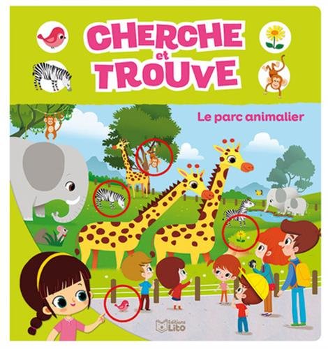 Cherche et trouve: Le parc animalier - Dès 3 ans