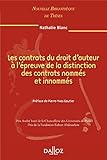 CONTRATS DU DROIT D'AUTEUR