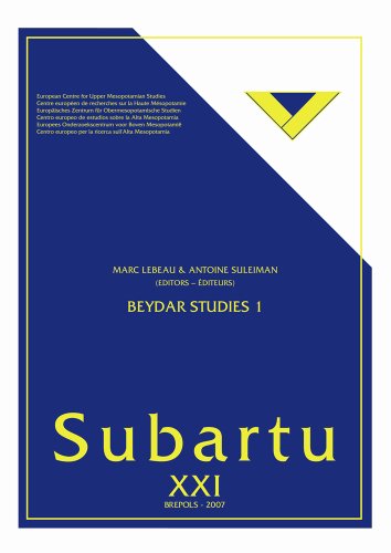 Beydar Studies 1 (Subartu)