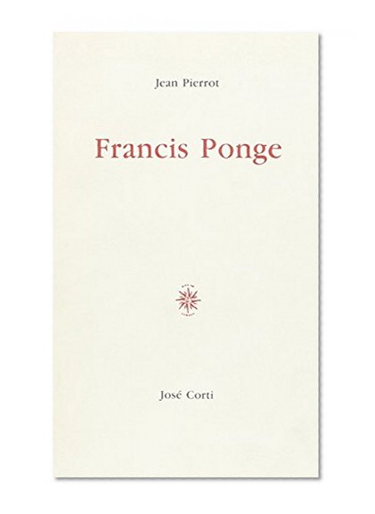 Francis Ponge (French Edition)